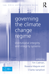 Cover image: Governing the Climate Change Regime 1st edition 9781138216440