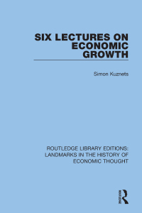 Omslagafbeelding: Six Lectures on Economic Growth 1st edition 9781138215979