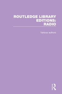 Cover image: Routledge Library Editions: Radio 1st edition 9781138209183