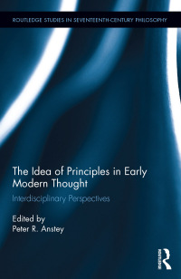 Cover image: The Idea of Principles in Early Modern Thought 1st edition 9780367884253