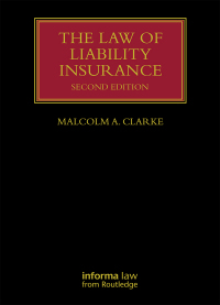 表紙画像: The Law of Liability Insurance 2nd edition 9780367736057