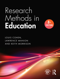 Cover image: Research Methods in Education 8th edition 9781138209886