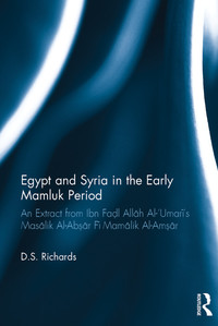 Immagine di copertina: Egypt and Syria in the Early Mamluk Period 1st edition 9780367889944