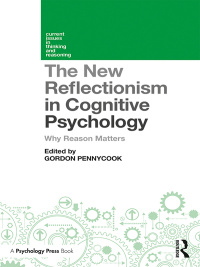 Cover image: The New Reflectionism in Cognitive Psychology 1st edition 9781138208087