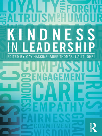 صورة الغلاف: Kindness in Leadership 1st edition 9781138207349