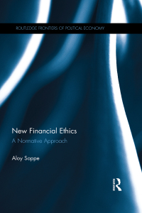 Immagine di copertina: New Financial Ethics 1st edition 9781138366527