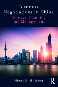 Imagen de portada: Business Negotiations in China 1st edition 9781138205420