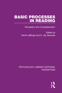 Cover image: Basic Processes in Reading 1st edition 9781138205208