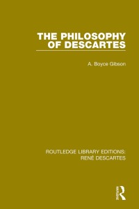 Titelbild: The Philosophy of Descartes 1st edition 9781138204935