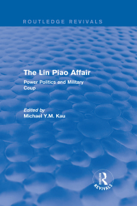 Imagen de portada: The Lin Piao Affair (Routledge Revivals) 1st edition 9781138203921