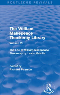 Titelbild: The William Makepeace Thackeray Library 1st edition 9781138203457