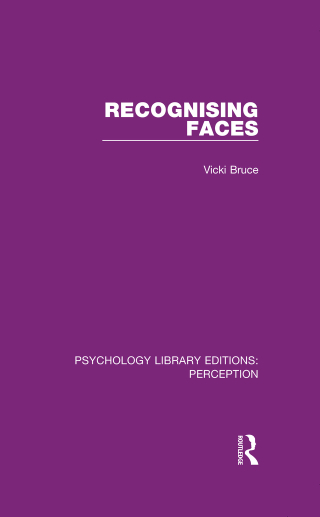 Imagen de portada: Recognising Faces 1st edition 9781138203358