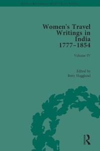 Imagen de portada: Women's Travel Writings in India 1777–1854 1st edition 9781138202863