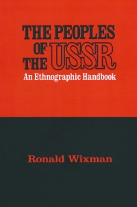 Imagen de portada: Peoples of the USSR 1st edition 9780873322034