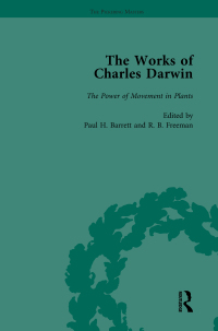 Cover image: The Works of Charles Darwin: Vol 27: The Power of Movement in Plants (1880) 1st edition 9781851964079