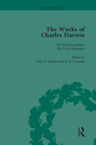 Cover image: The Works of Charles Darwin: Vol 14: A Monograph on the Fossil Lepadidae (1851) 1st edition 9781851963041