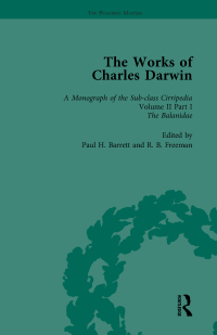 Imagen de portada: The Works of Charles Darwin: Vol 12: A Monograph on the Sub-Class Cirripedia (1854), Vol II, Part 1 1st edition 9781851963027