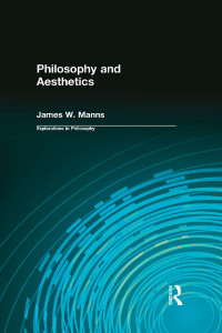 Cover image: Philosophy and Aesthetics 1st edition 9781563249549