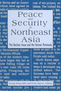 Omslagafbeelding: Peace and Security in Northeast Asia 1st edition 9781563247903