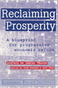 Cover image: Reclaiming Prosperity 1st edition 9781563247699