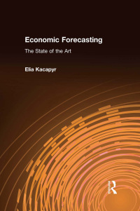 Imagen de portada: Economic Forecasting: The State of the Art 1st edition 9781563247644