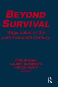 Cover image: Beyond Survival 1st edition 9781563245152
