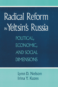 Cover image: Radical Reform in Yeltsin's Russia 1st edition 9781563244797