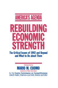 Imagen de portada: America's Agenda 1st edition 9781563240942