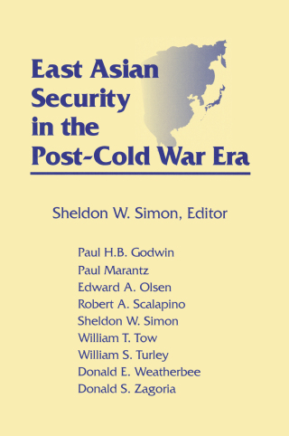 Cover image: East Asian Security in the Post-Cold War Era 1st edition 9781563240584