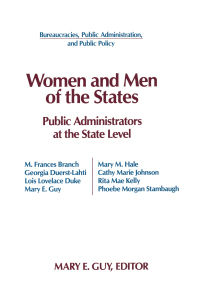 Imagen de portada: Women and Men of the States 1st edition 9781563240522