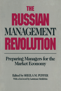 Cover image: The Russian Management Revolution 1st edition 9781563240430