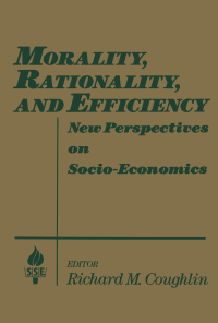 Cover image: Morality, Rationality and Efficiency 1st edition 9780873328210