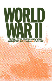 Imagen de portada: World War Two 1st edition 9780873327329