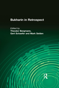 Imagen de portada: Bukharin in Retrospect 1st edition 9780873326919