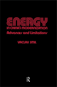 Cover image: Energy in China's Modernization 1st edition 9780873324236