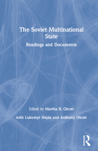 Cover image: The Soviet Multinational State 1st edition 9780873323895