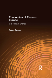 Cover image: Economies of Eastern Europe in a Time of Change 1st edition 9780873322454