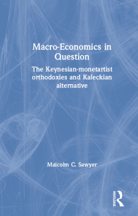 Imagen de portada: Macroeconomics in Question 1st edition 9780873322188