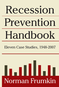 Cover image: Recession Prevention Handbook 1st edition 9780765622846