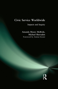 Cover image: Civic Service Worldwide 1st edition 9780765616401