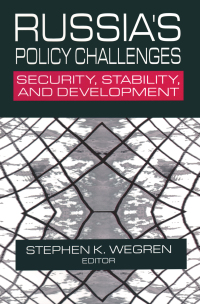 Titelbild: Russia's Policy Challenges 1st edition 9780765610799