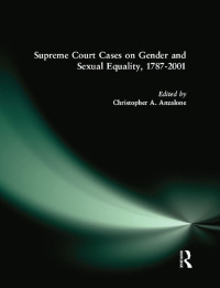 Imagen de portada: Supreme Court Cases on Political Representation, 1787-2001 1st edition 9780765607102