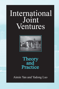 Cover image: International Joint Ventures 1st edition 9780765604743