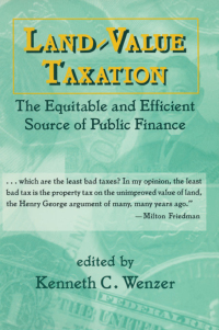 Cover image: Land-Value Taxation 1st edition 9780765604484