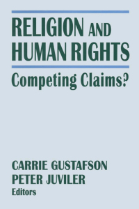 Imagen de portada: Religion and Human Rights 1st edition 9780765602619