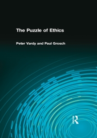 Cover image: The Puzzle of Ethics 1st edition 9780765601643