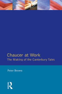 Cover image: Chaucer at Work 1st edition 9781138164895