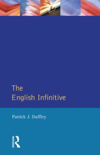 Imagen de portada: English Infinitive, The 1st edition 9781138161382