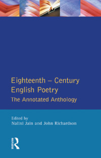 表紙画像: Eighteenth Century English Poetry 1st edition 9781138226982