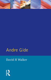 表紙画像: Andre Gide 1st edition 9780582227743